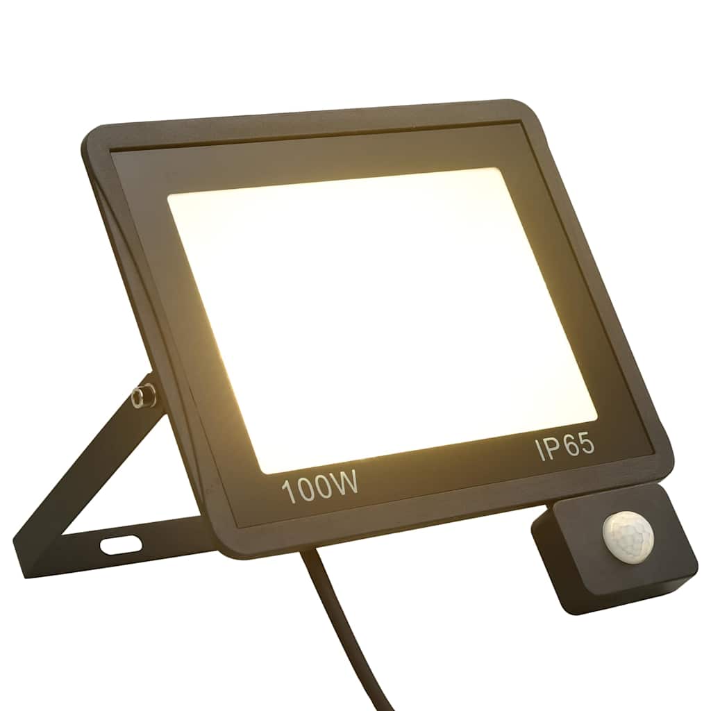 Anduriga LED prožektor, 100 W, soe valge