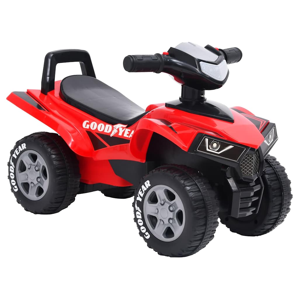 Laste pealeistutav ATV Good Year, punane