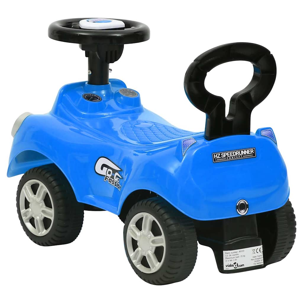 Astmega auto sinine