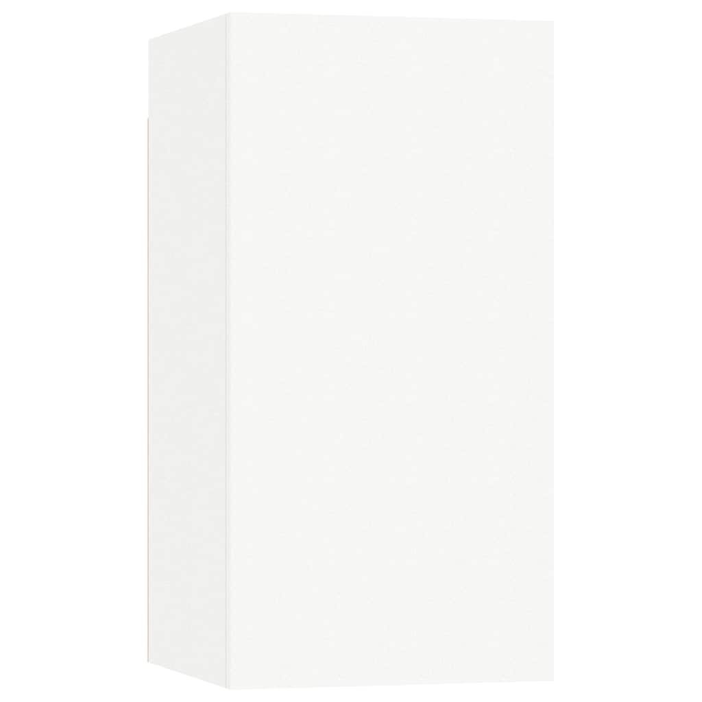 Telerikapp, valge, 30,5 x 30 x 60 cm, tehispuit