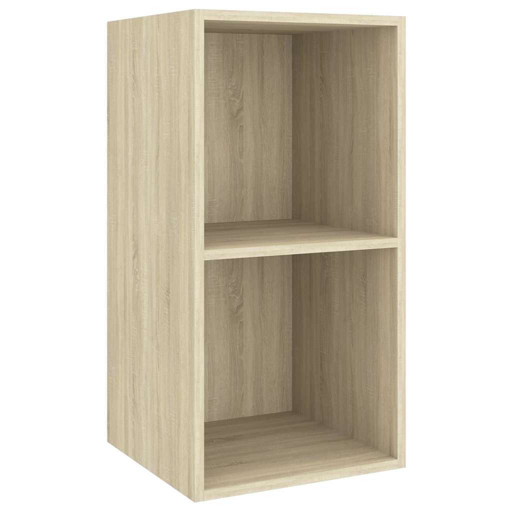 Seina telerikapp, Sonoma tamm, 37 x 37 x 72 cm, tehispuit