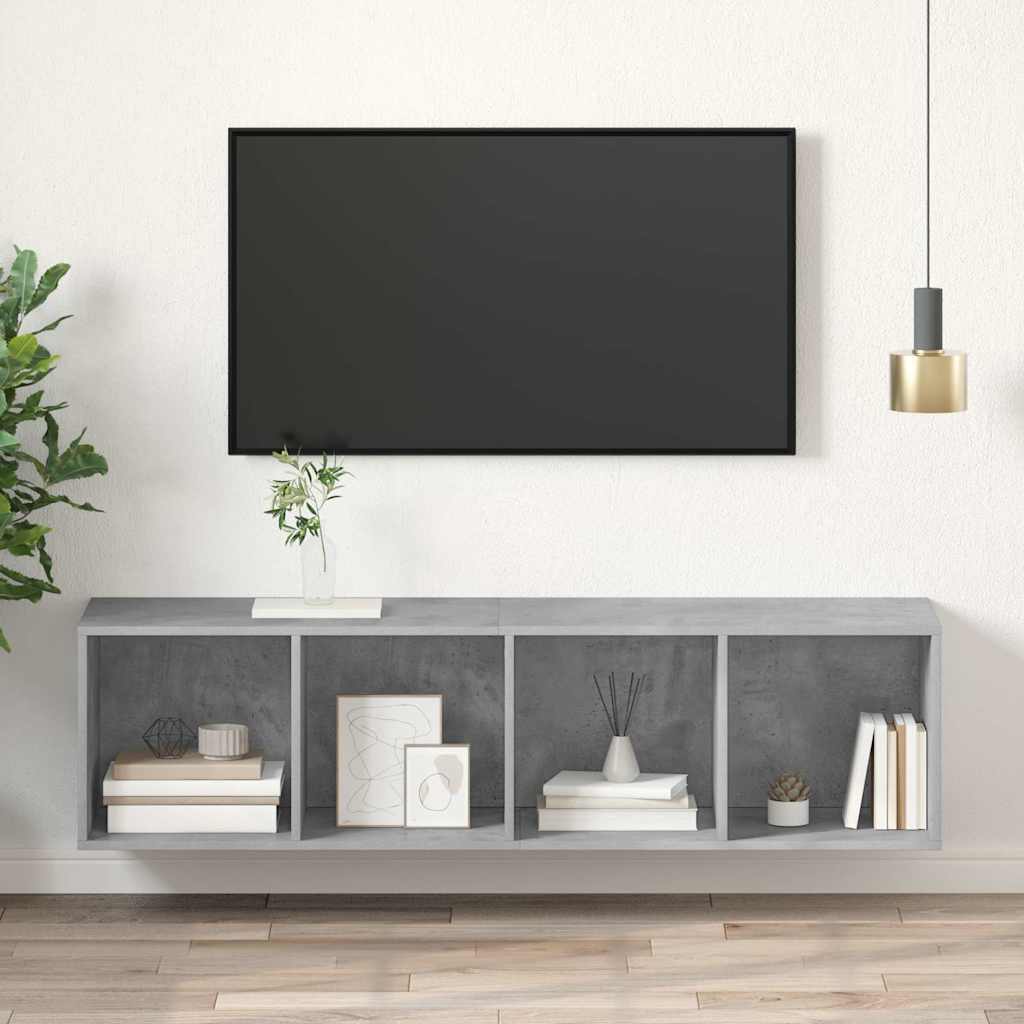 Seina telerikapp, betoonhall, 37 x 37 x 142,5 cm, tehispuit
