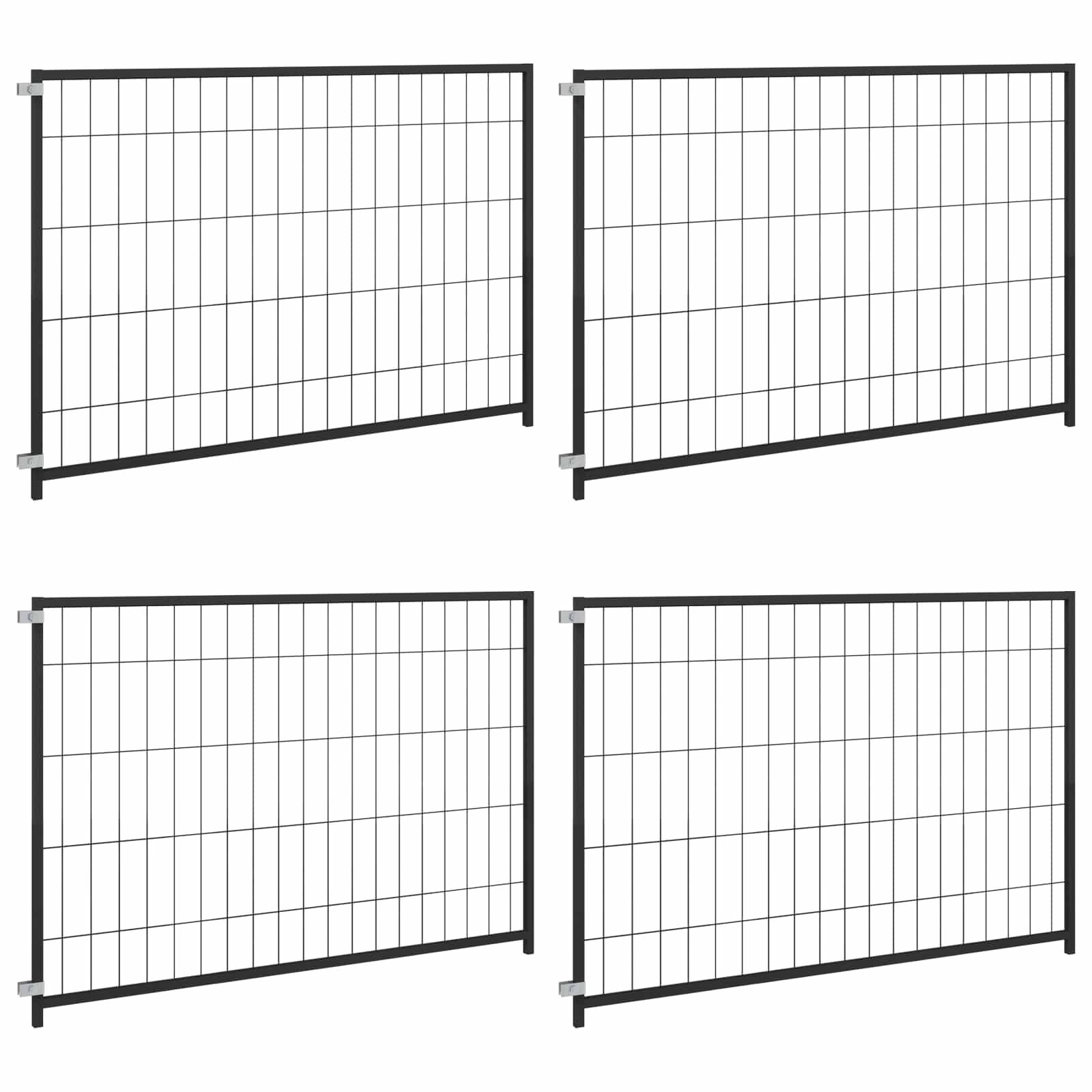 Koeraaedik, must, 300 x 100 x 70 cm, teras
