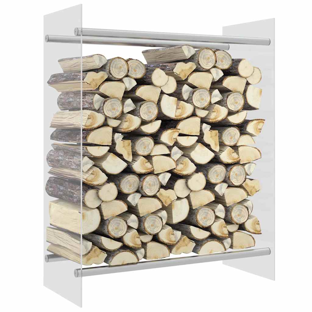 Küttepuude rest, läbipaistev, 80x35x100 cm, karastatud klaas