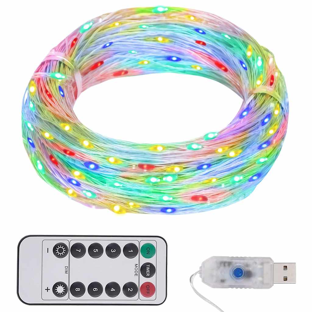 LED-valgusriba, 300 LEDi, värviline, 30 m