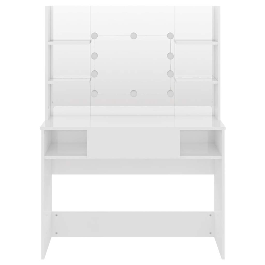 Meigilaud LED-tuledega, 100x40x135 cm, säravvalge