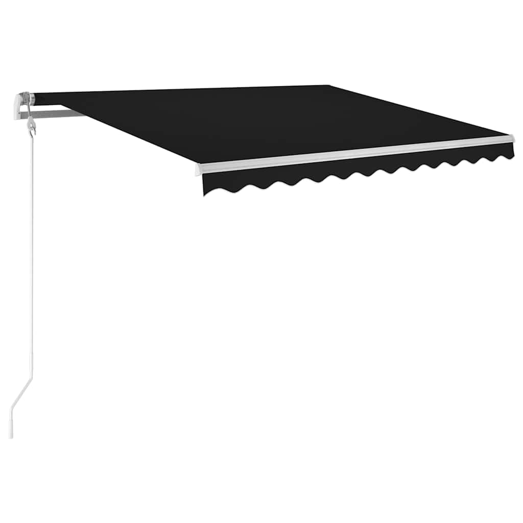 Automaatne sissetõmmatav varikatus 300 x 250 cm, antratsiithall