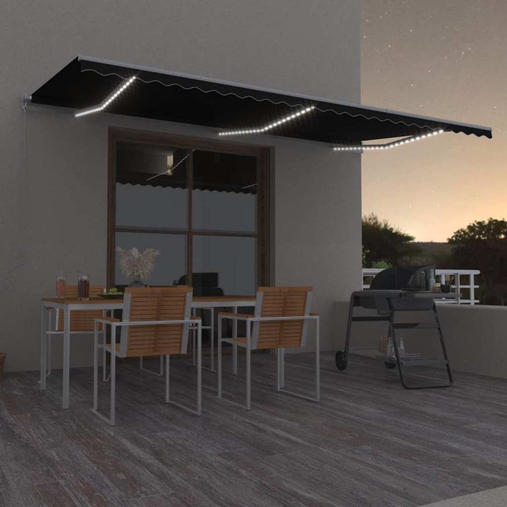 Automaatne varikatus LED 600x350 cm antratsiithall
