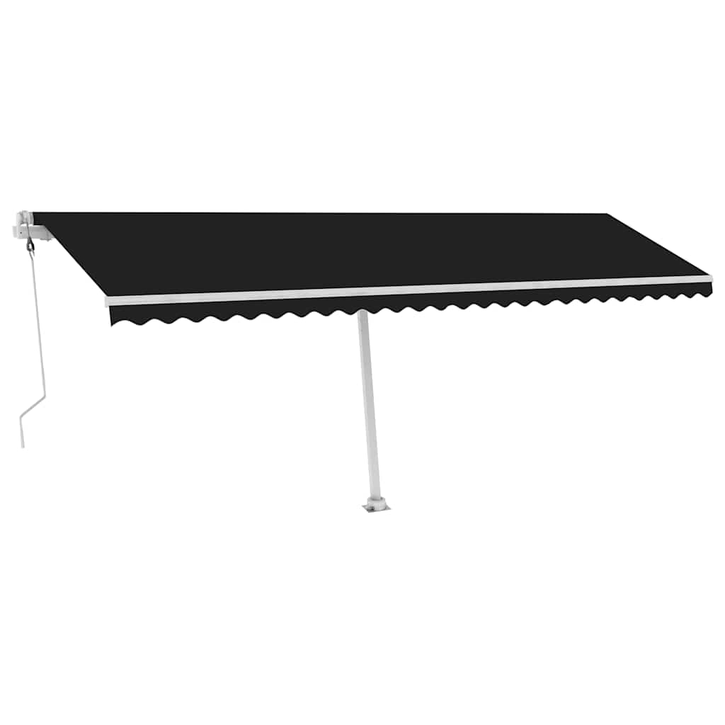 Iseseisev automaatne varikatus 600x300 cm antratsiit