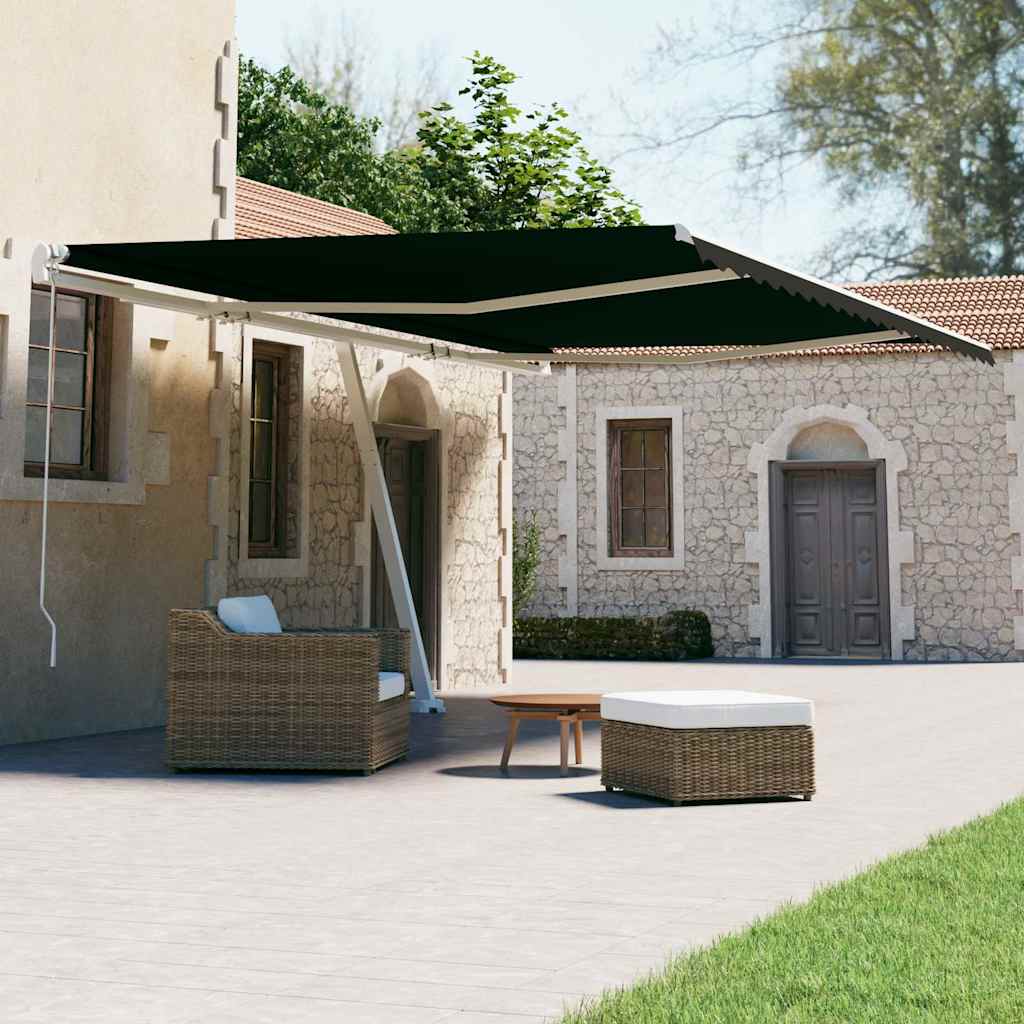 Iseseisev automaatne varikatus 600x300 cm antratsiit