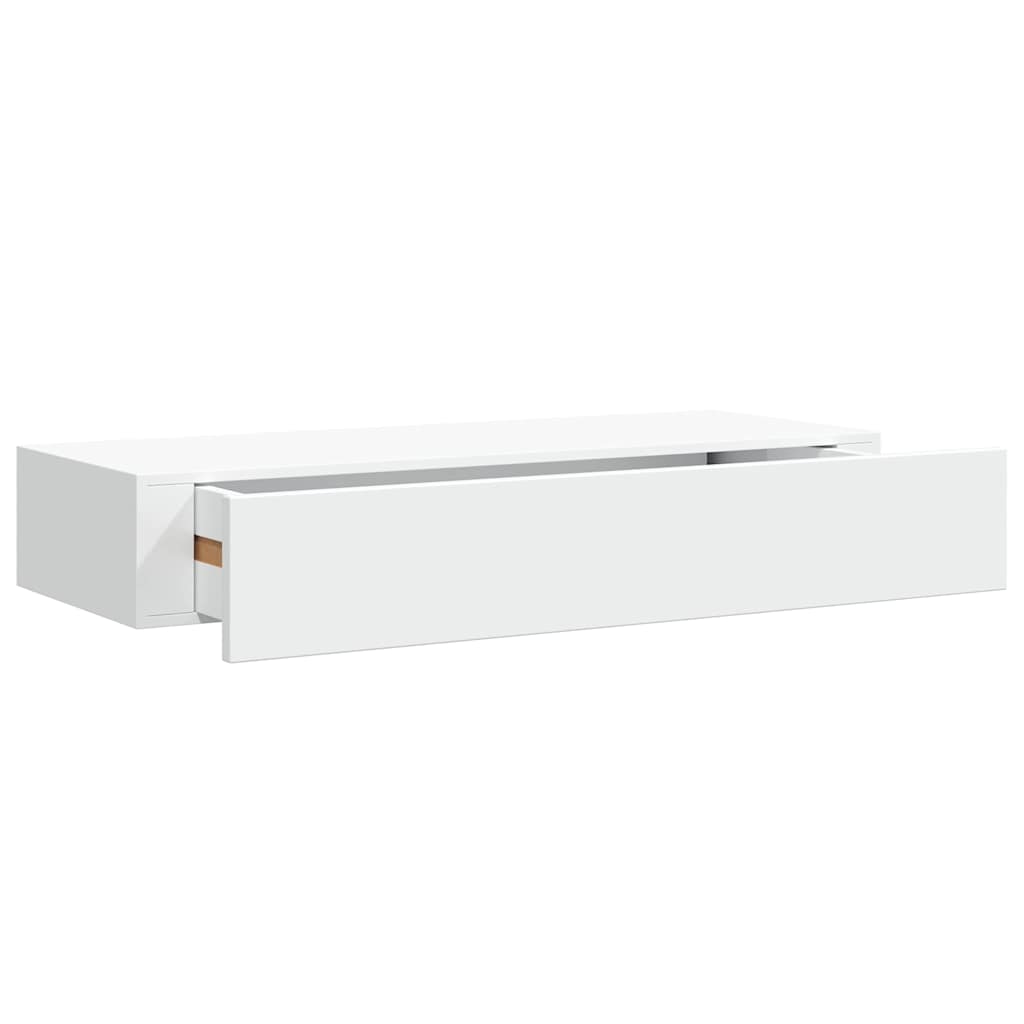 Sahtliga seinariiul, valge, 60x23,5x10 cm MDF