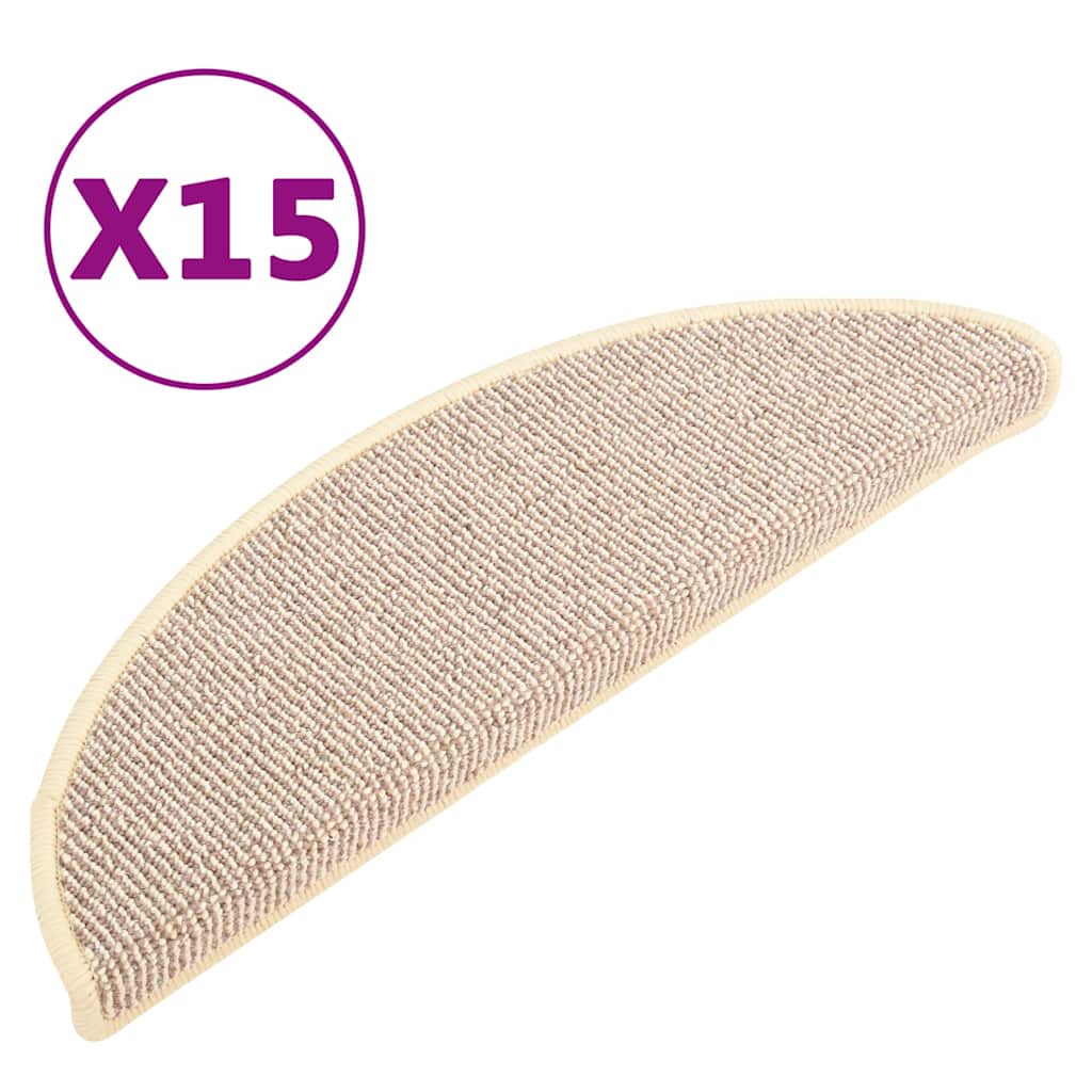 Trepimatid 15 tk 56 x 17 x 3 cm valged ja pruunid poolringikujulised