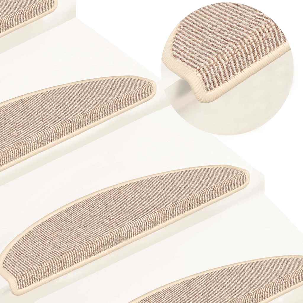 Trepimatid 15 tk 65 x 21 x 4 cm valged ja pruunid poolringikujulised suured