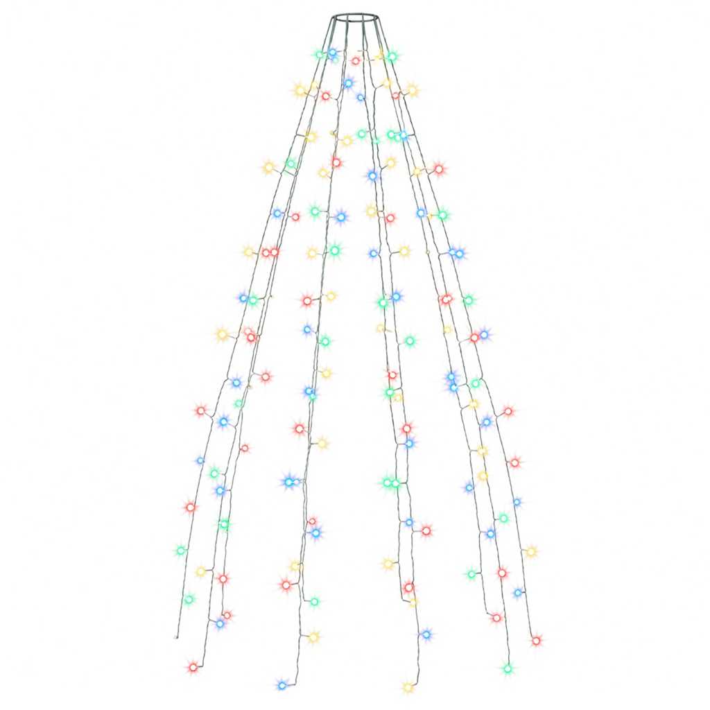 Kuusetuled, 150 LEDi, värviline, 150 cm