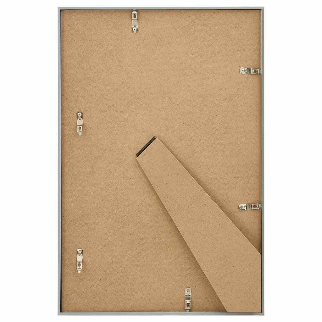 Fotoraami kollaaž 3 tk, lauale, hõbedane, 21x29,7 cm MDF