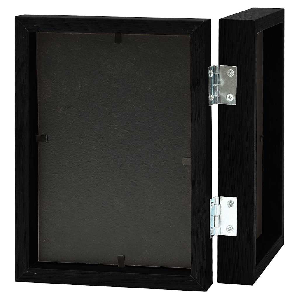 2-osaline pildiraam, must, 2 x (13x18 cm)