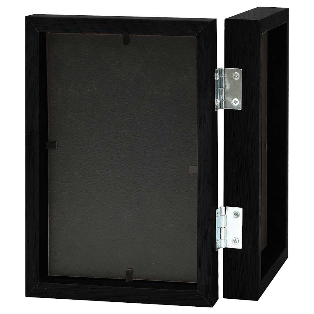2-osaline pildiraam, must, 2 x (21x29,7 cm)