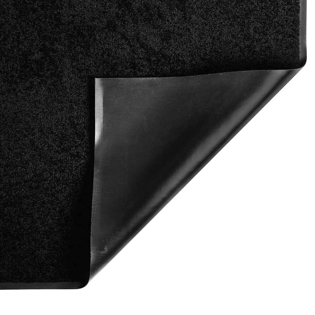 Uksematt, must, 80x120 cm