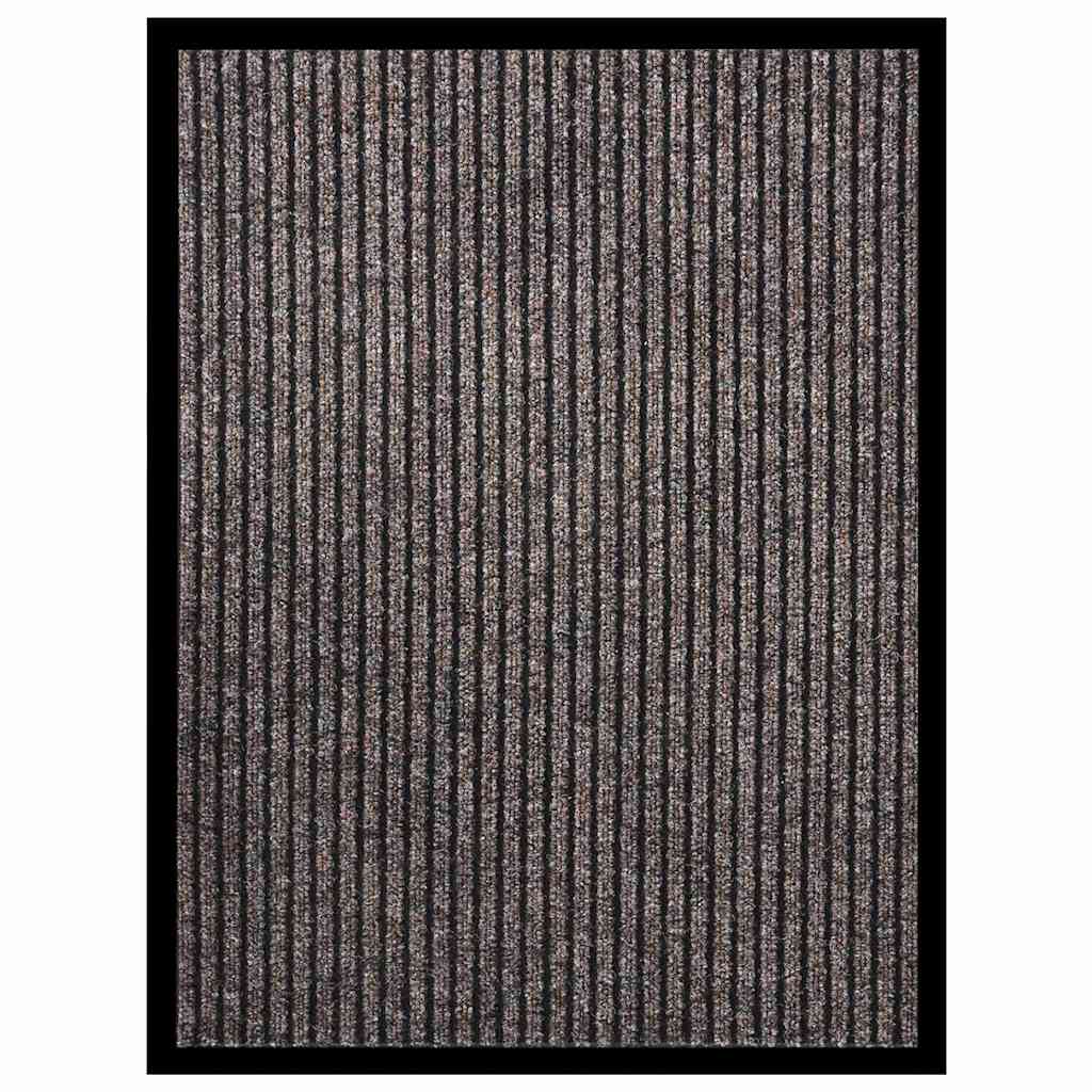 Uksematt, triibuline, beež, 60 x 80 cm