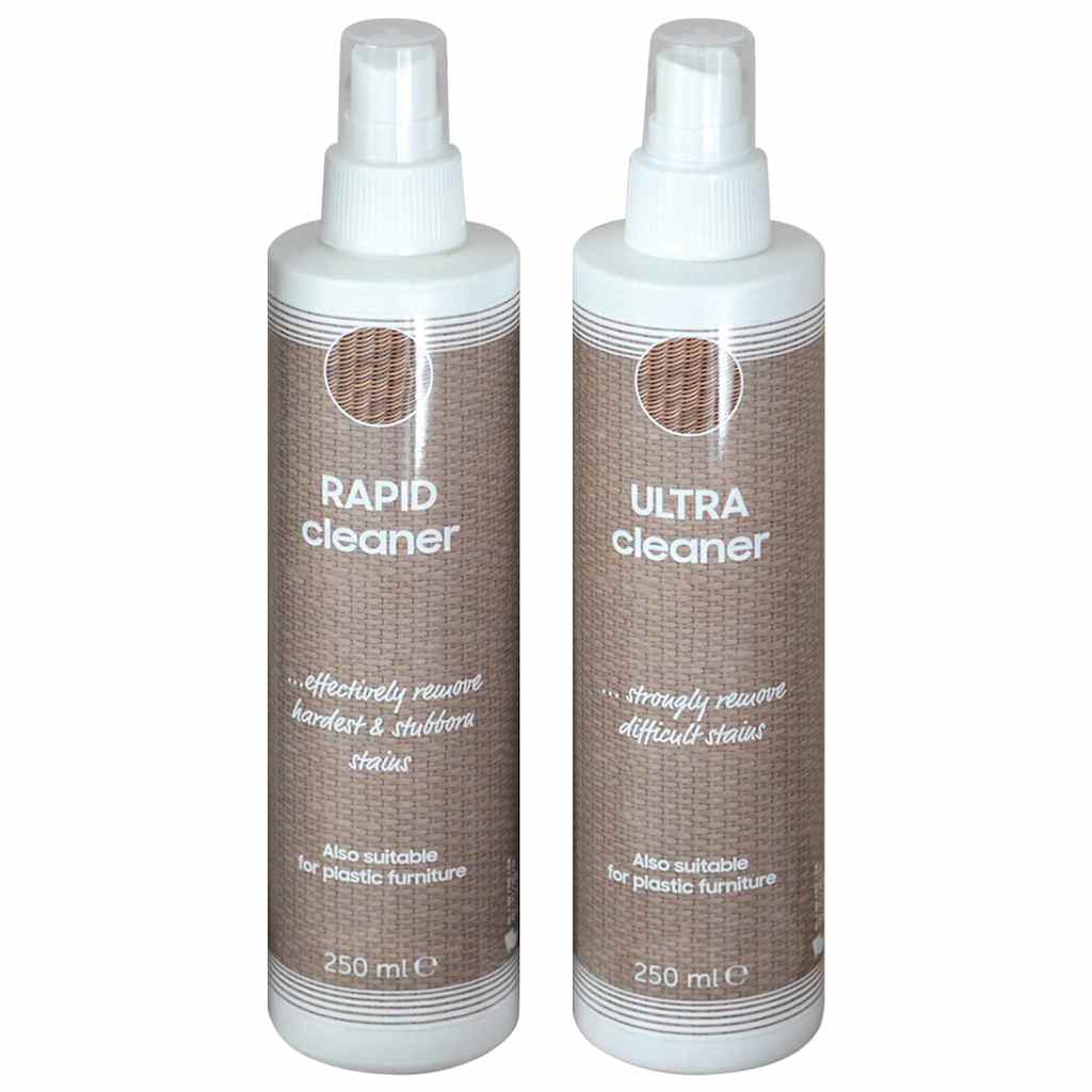 Rotangist ja tekstiilist aiamööbli hoolduskomplekt, 2 x 250 ml