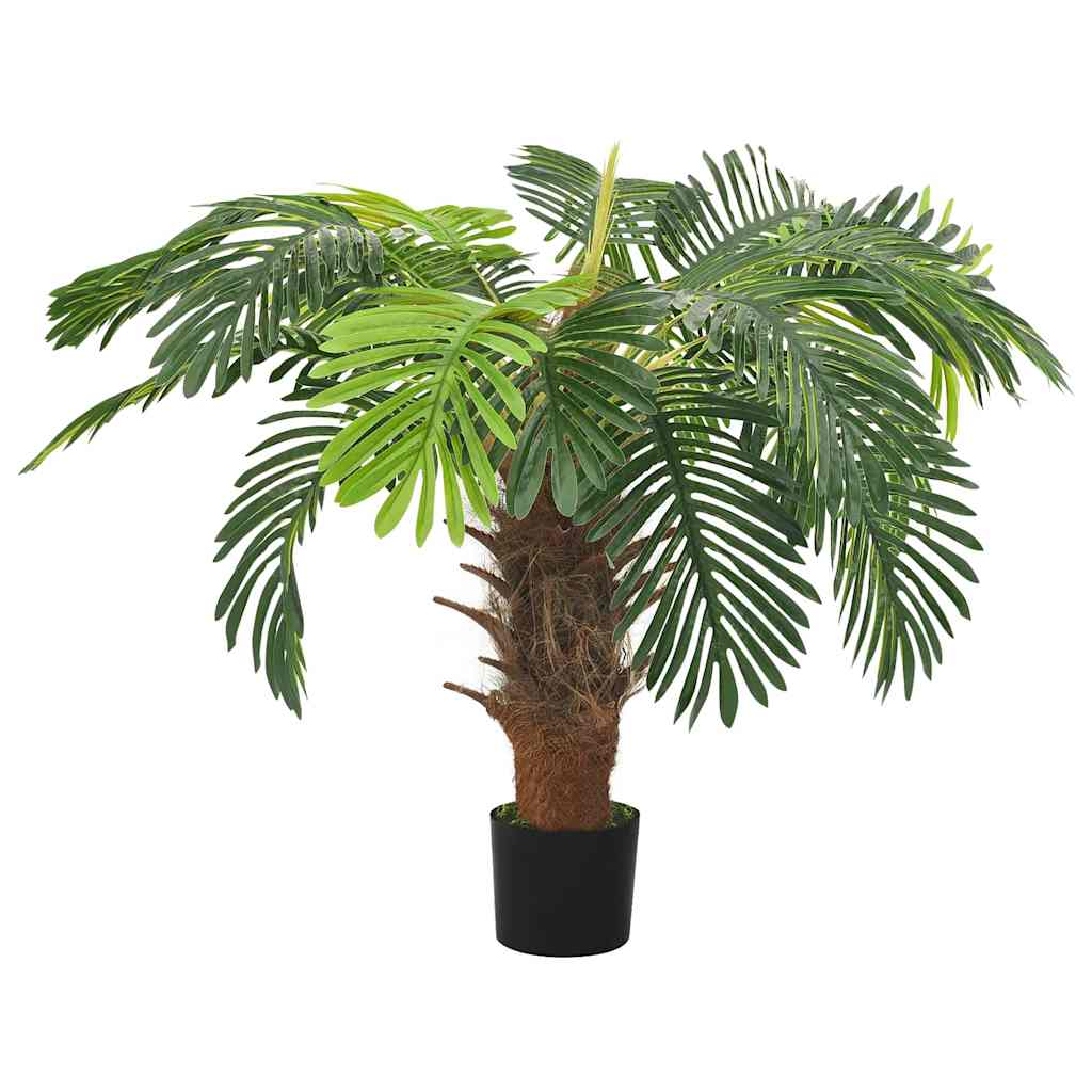 Kunsttaim sago palm lillepotiga, roheline, 90 cm