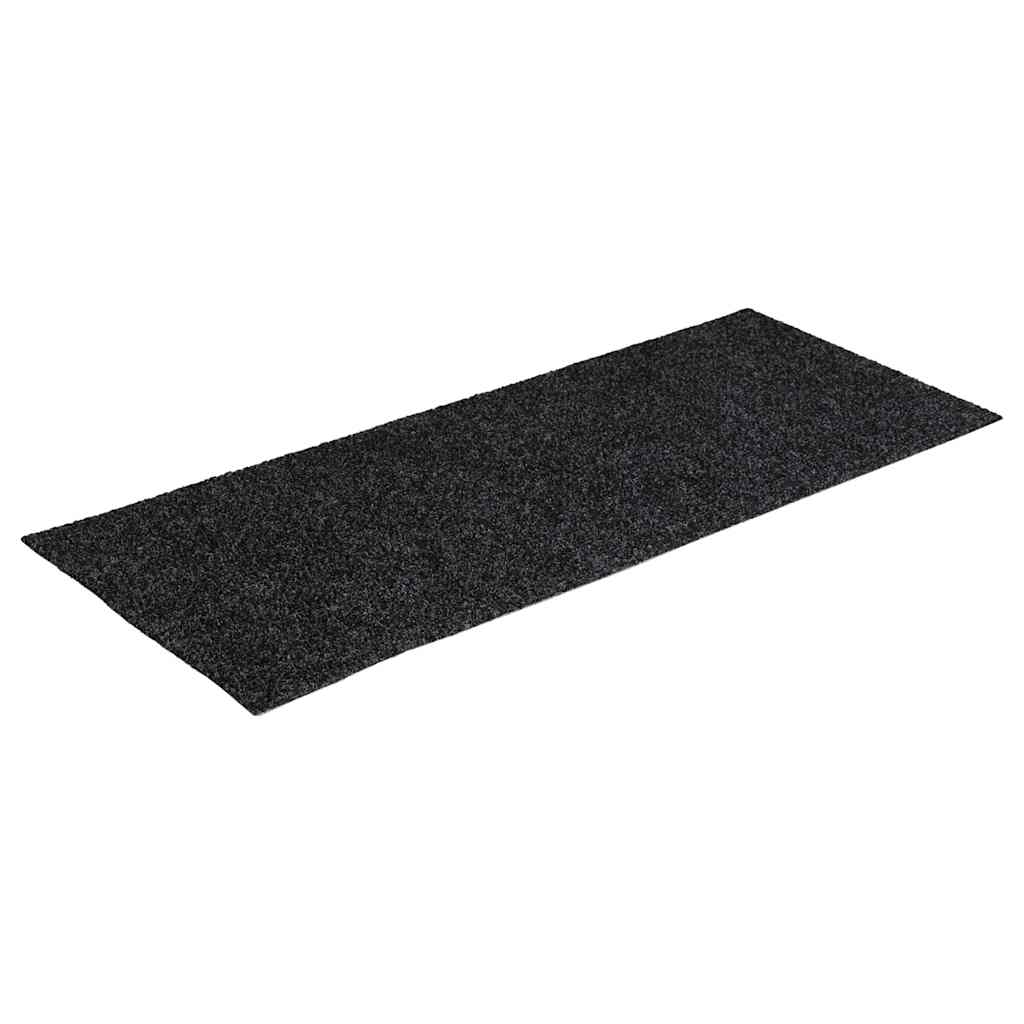 Isekleepuvad trepimatid, 15 tk, 60 x 25 cm, tumehall, ristkülikukujulised