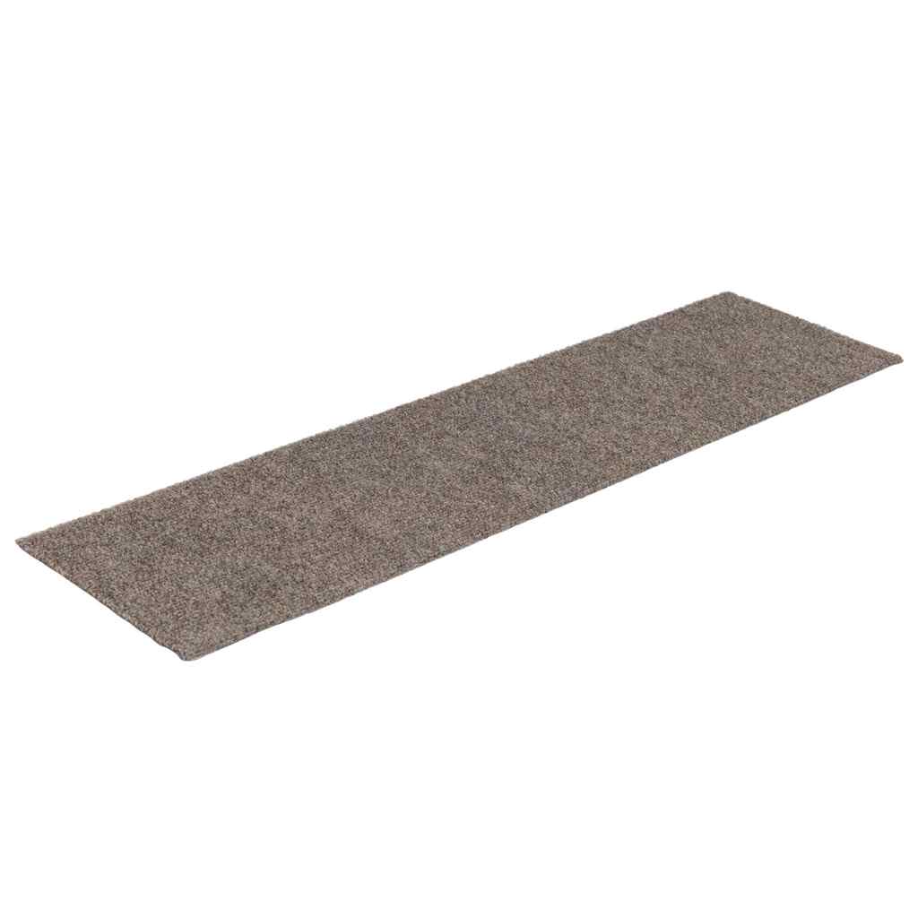 Isekleepuvad trepimatid, 15 tk, 76 x 20 cm, beežid, ristkülikukujulised