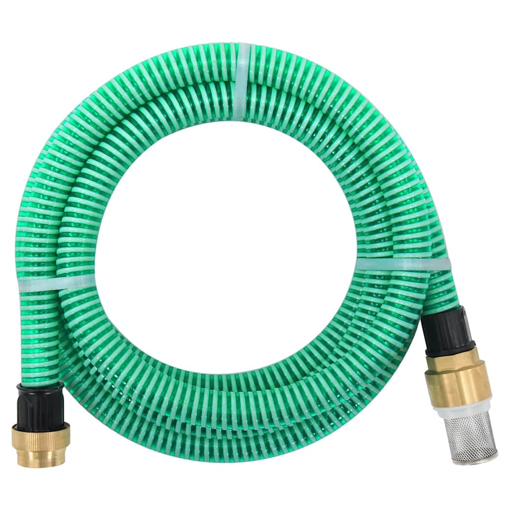 Imivoolik messingust ühendustega, roheline 1,1" 3 m PVC