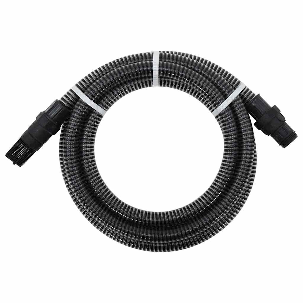 Imivoolik PVC ühendustega, must 1,1" 5 m PVC