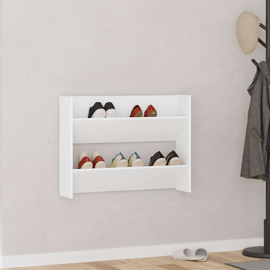 Seina kingakapp, valge, 80 x 18 x 60 cm, tehispuit