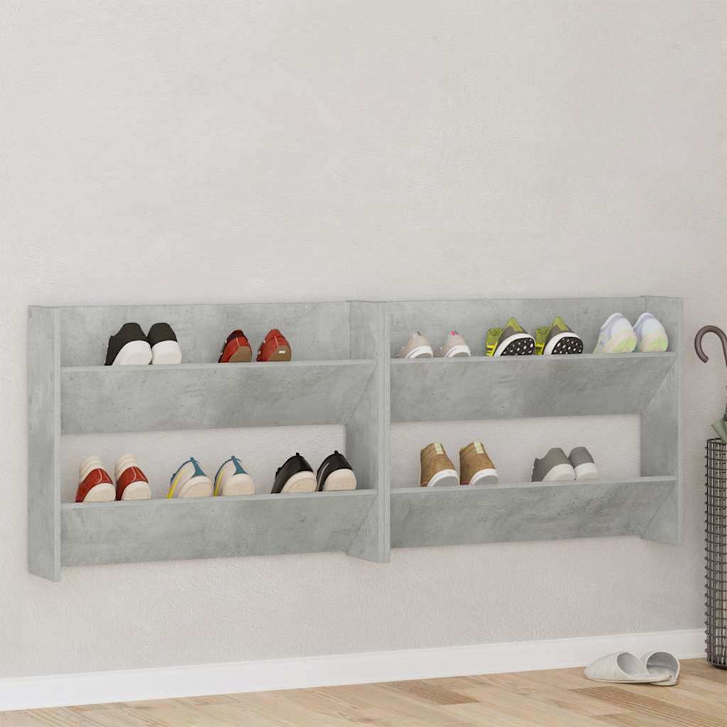 Seina kingakapp 2 tk, betoonhall 80x18x60 cm puitlaastplaat