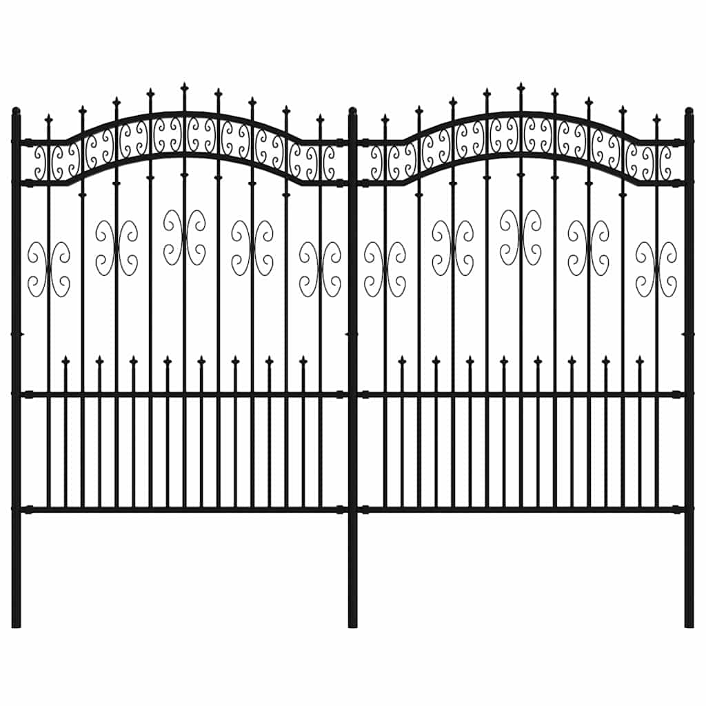 Aiapiire KAMPEN odaotsaga, must, 240 x 150 cm, teras