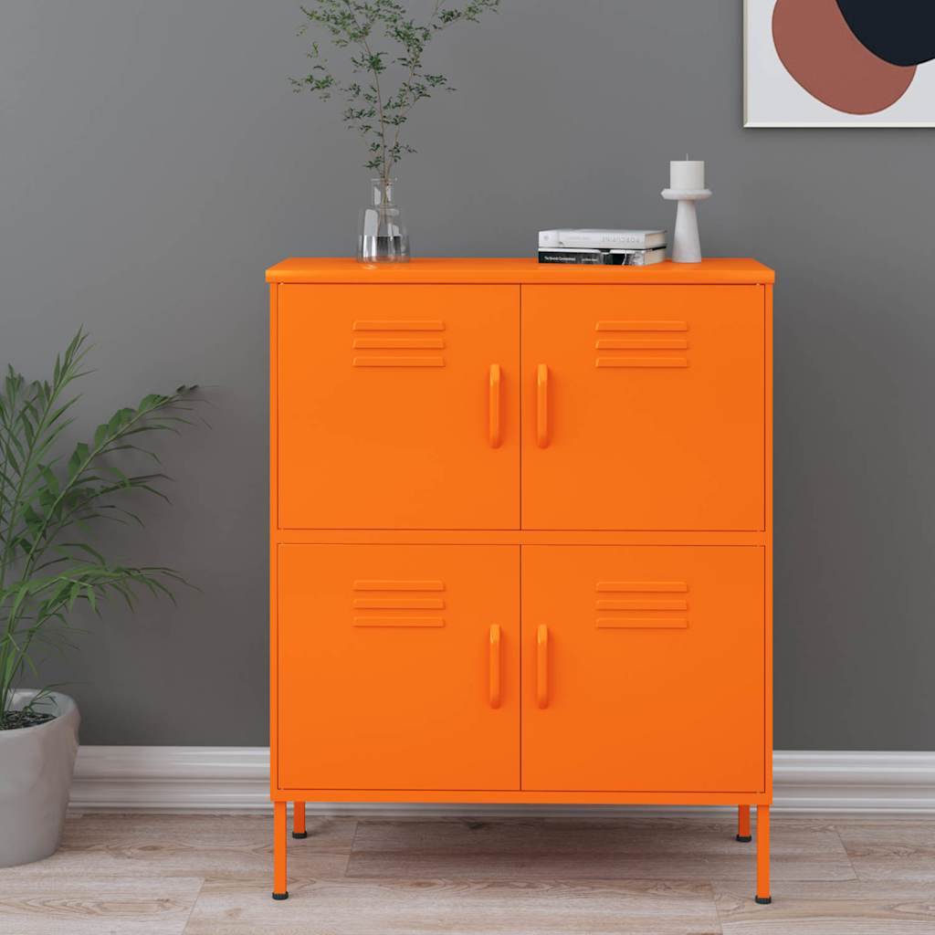 Hoiukapp, oranž, 80 x 35 x 101,5 cm, teras