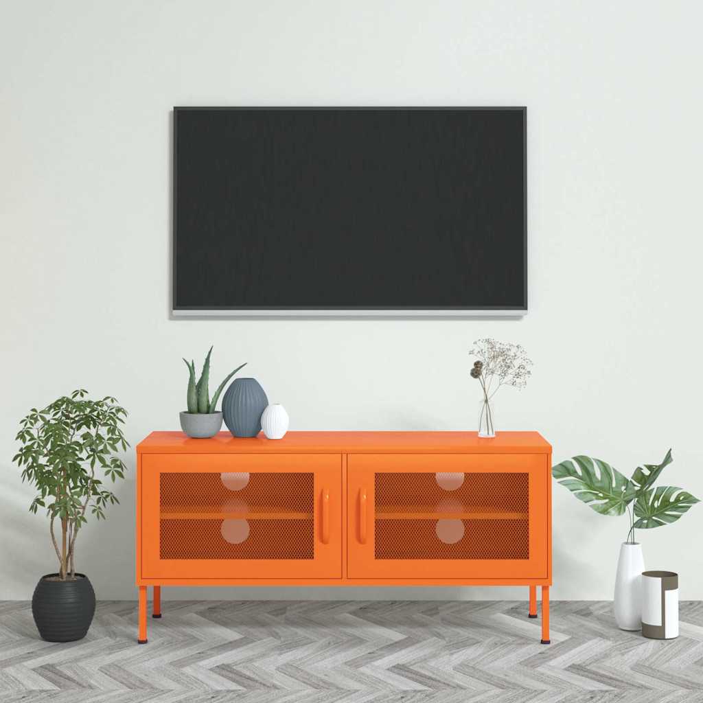 Telerikapp, oranž, 105 x 35 x 50 cm, teras