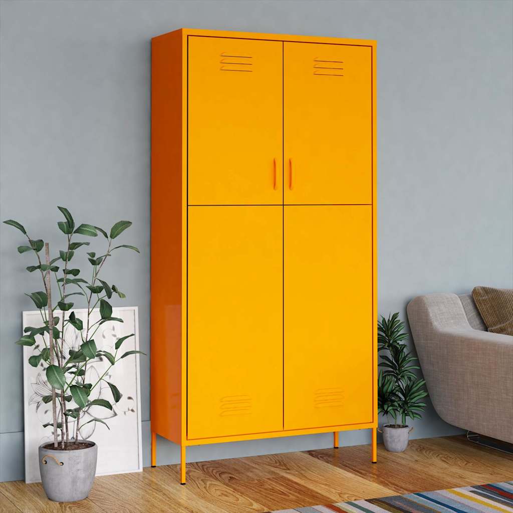 Garderoob, sinepikollane, 90 x 50 x 180 cm, teras