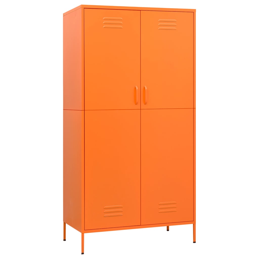 Garderoob, oranž, 90 x 50 x 180 cm, teras