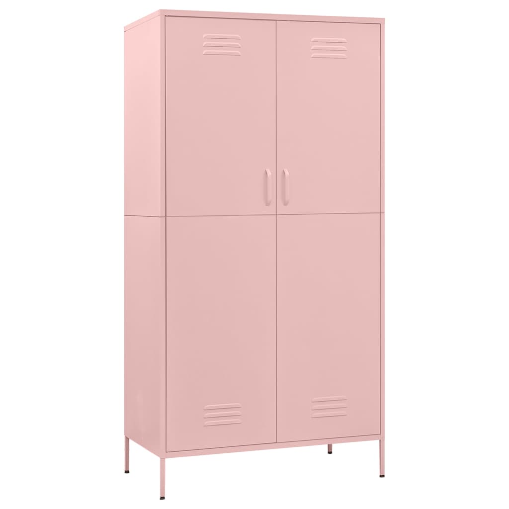 Garderoob, roosa, 90 x 50 x 180 cm, teras
