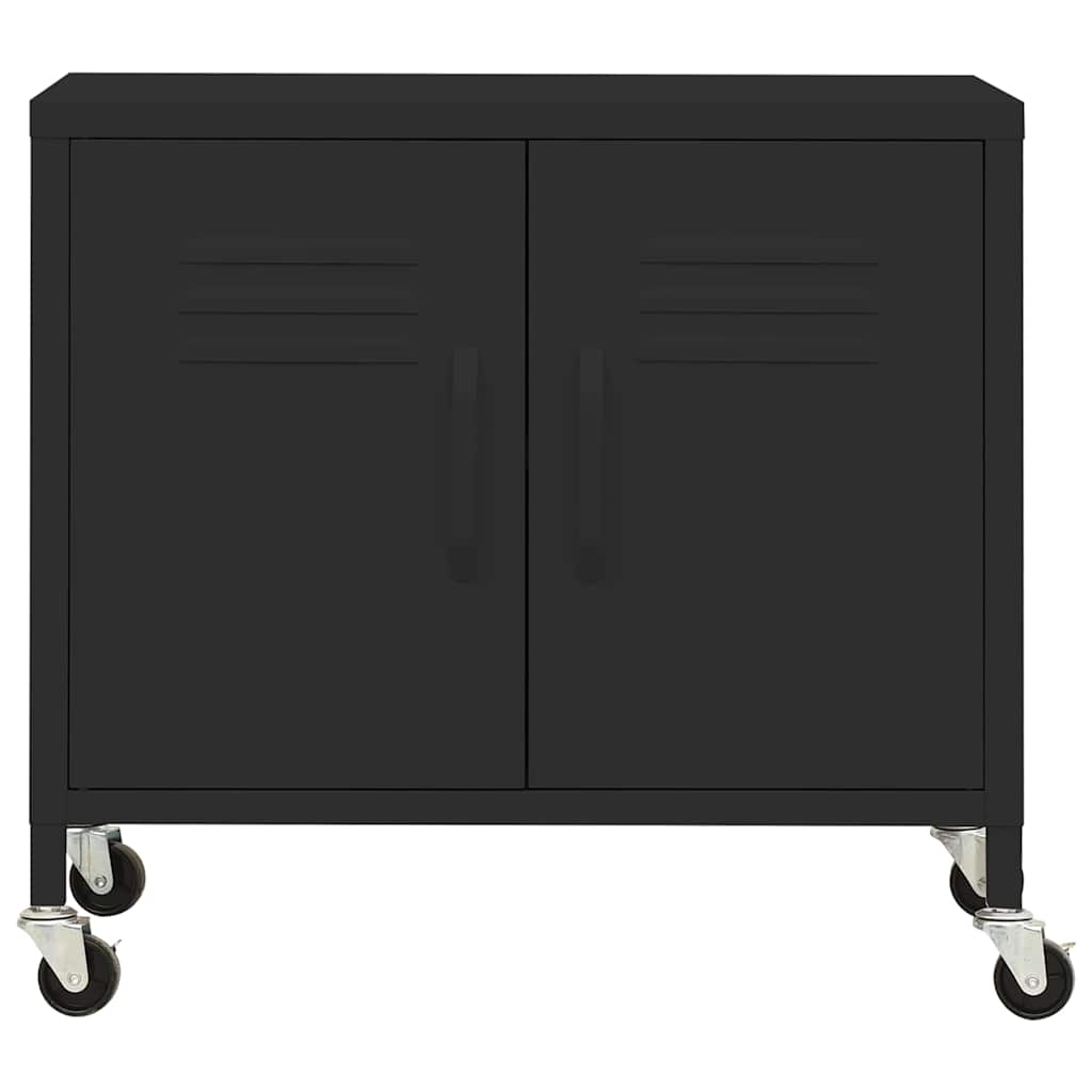 Hoiukapp, must, 60x35x56 cm, teras