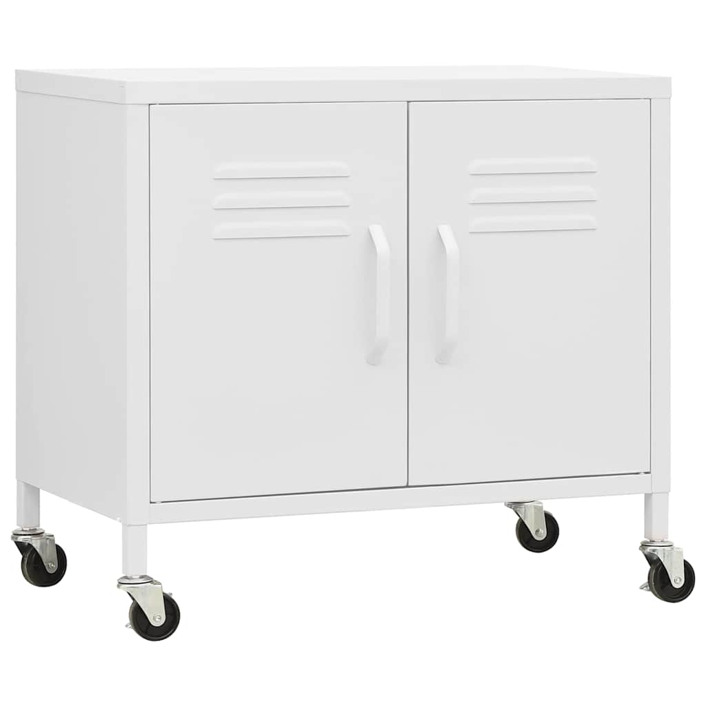 Hoiukapp, valge, 60x35x56 cm, teras