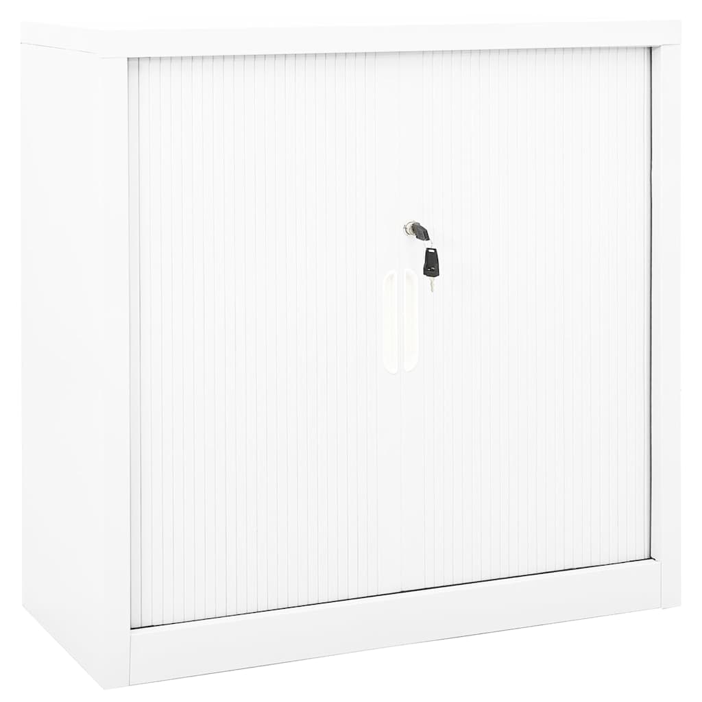 Liugustega kapp, valge, 90x40x90 cm, teras