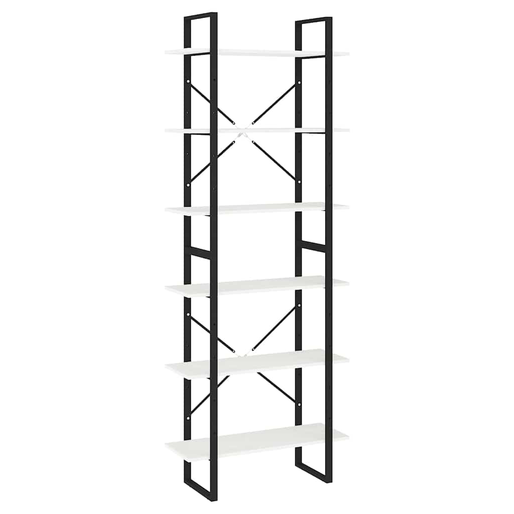 Kõrge kapp, 80 x 30 x 210 cm, valge, männipuit