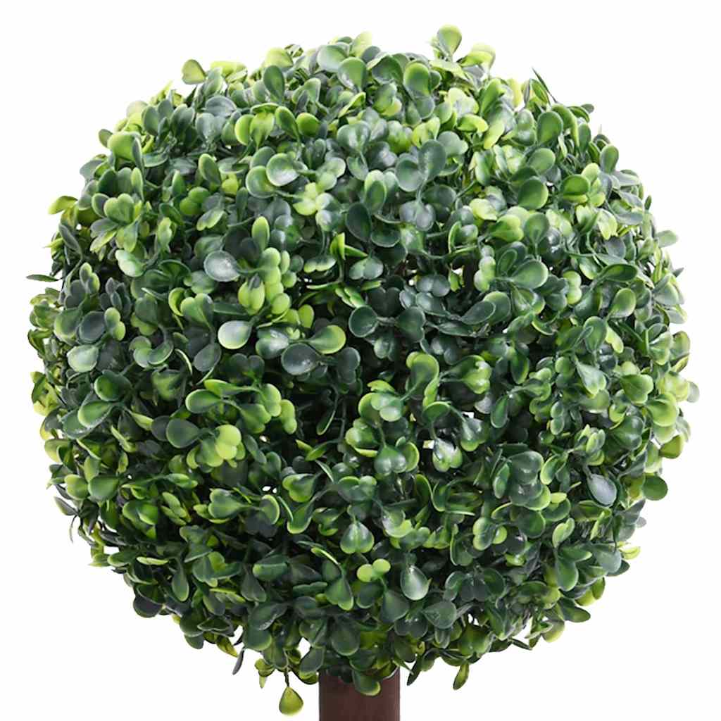 Kunsttaim pukspuu pallikujuline lillepotiga, roheline, 118 cm