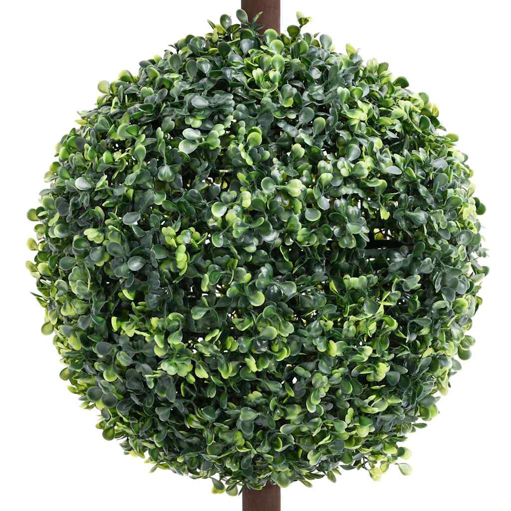 Kunsttaim pukspuu pallikujuline lillepotiga, roheline, 118 cm