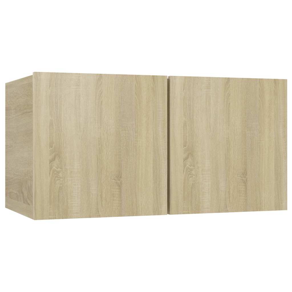 Seina telerikapp, Sonoma tamm 60 x 30 x 30 cm