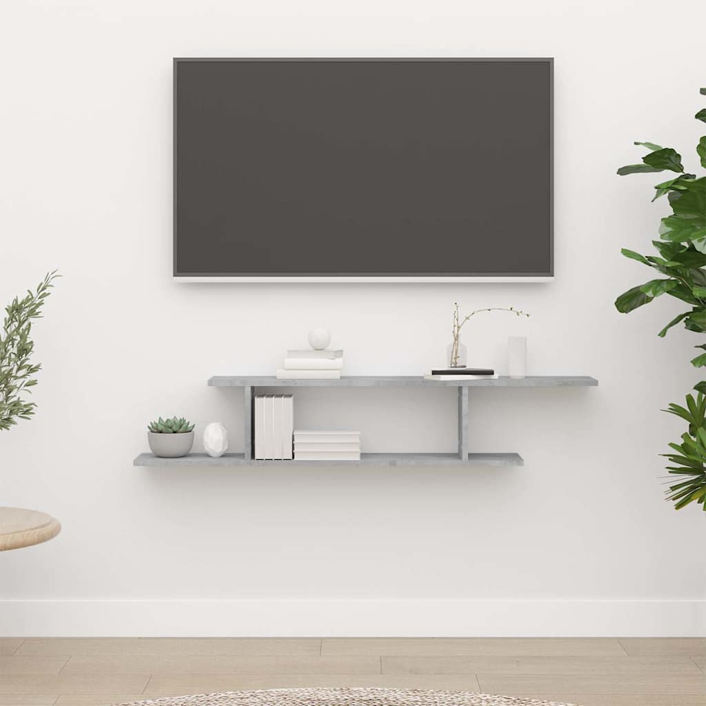 Seina teleririiul, betoonhall, 125 x 18 x 23 cm, tehispuit