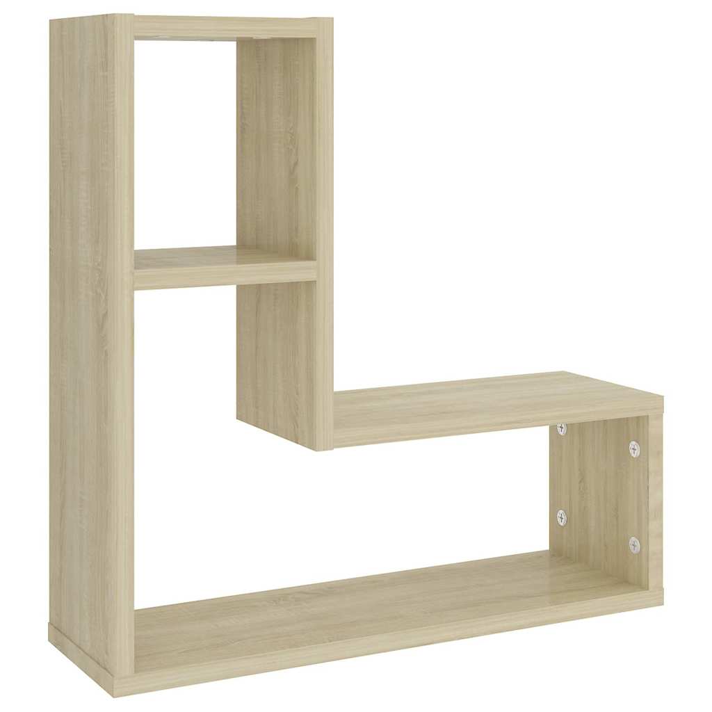 Seinariiulid 2 tk, Sonoma tamm, 50 x 15 x 50 cm, tehispuit