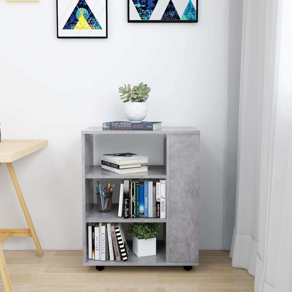 Ratastel kapp, betoonhall, 60 x 35 x 75 cm, tehispuit