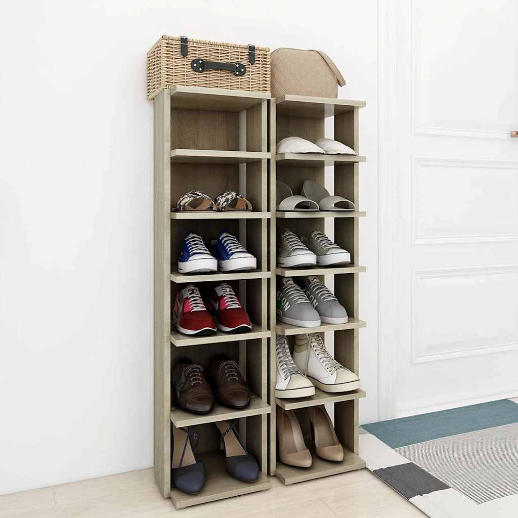 Kingakapid 2 tk, Sonoma tamm, 27,5x27x102 cm