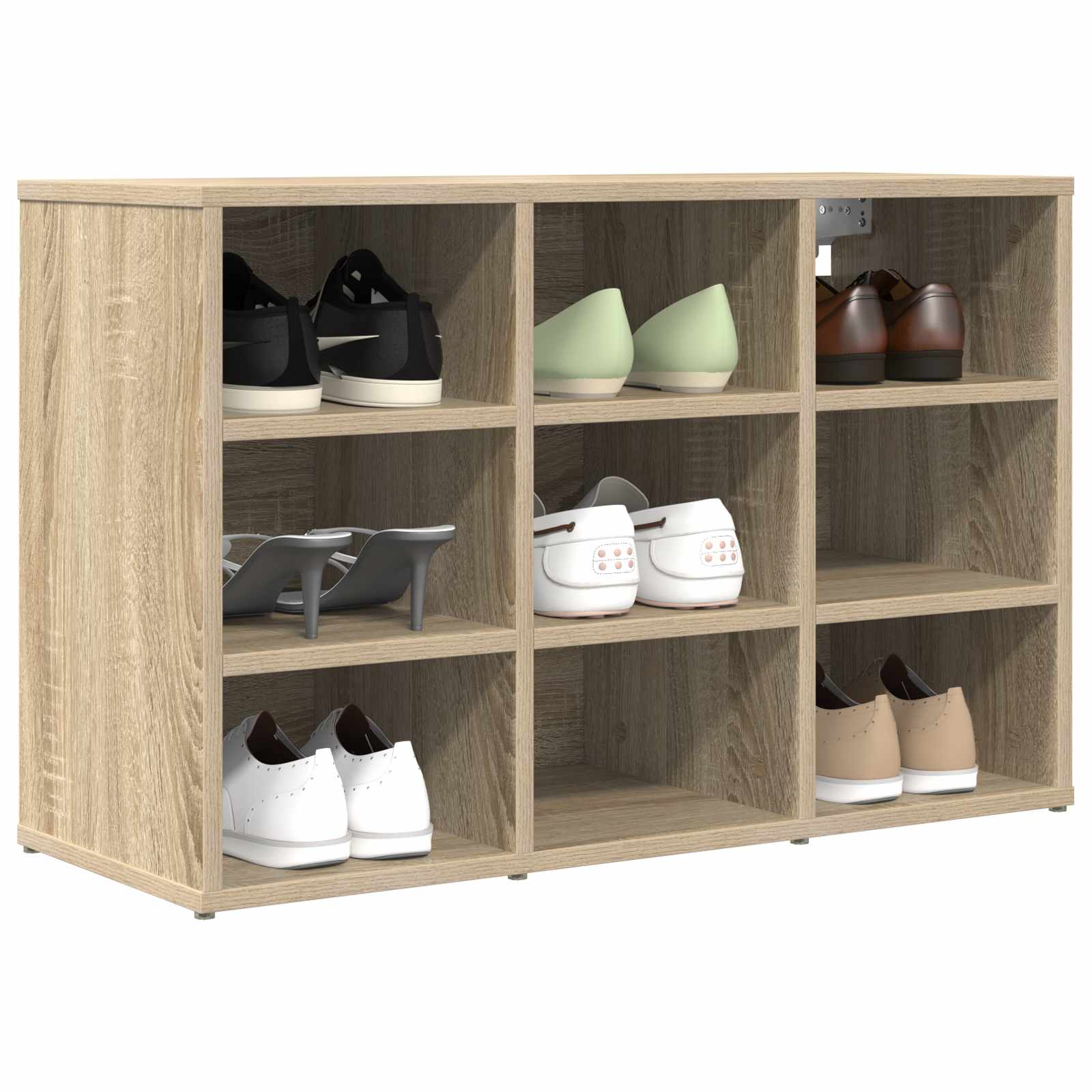 Kinga kapp 77,5 x 30 x 51 cm Tehispuit Sonoma tamm