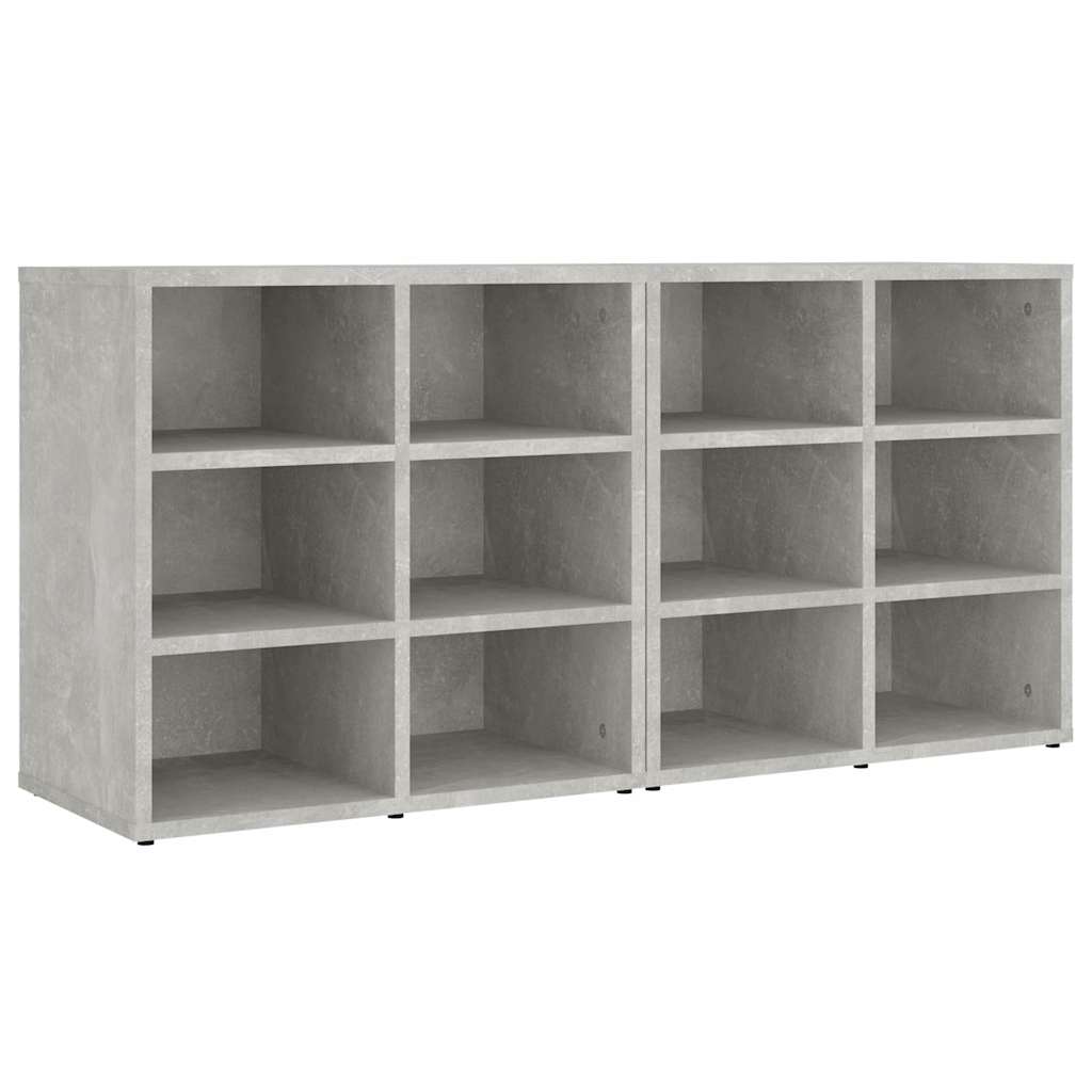 Kingakapid 2 tk, betoonhall, 52,5 x 30 x 50 cm, puitlaastplaat